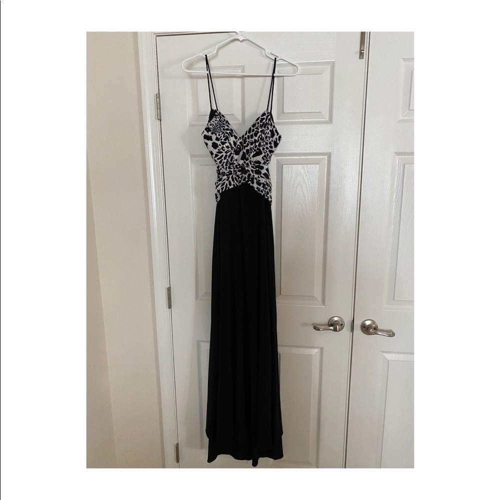 Animal print dress